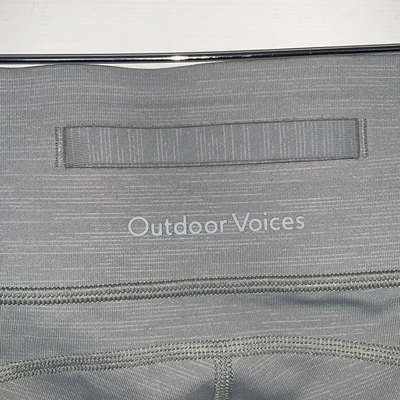 Outdoor Voices Athletic Leggings Gray Size S - Picture 3 of 4